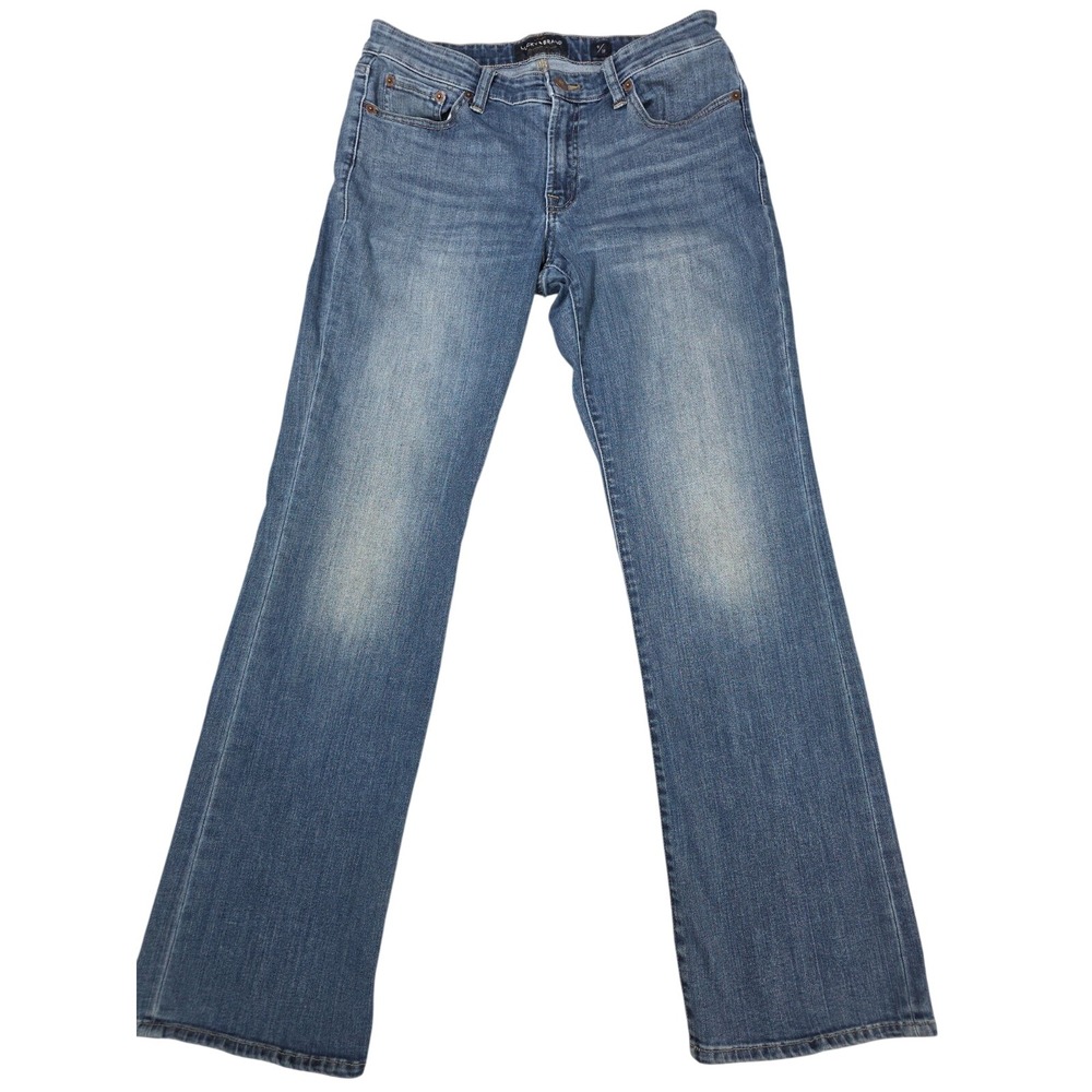 Lucky Brand Straight Leg Jeans Medium Wash 90s Relaxed Coastal Cowgirl Boho 8/29